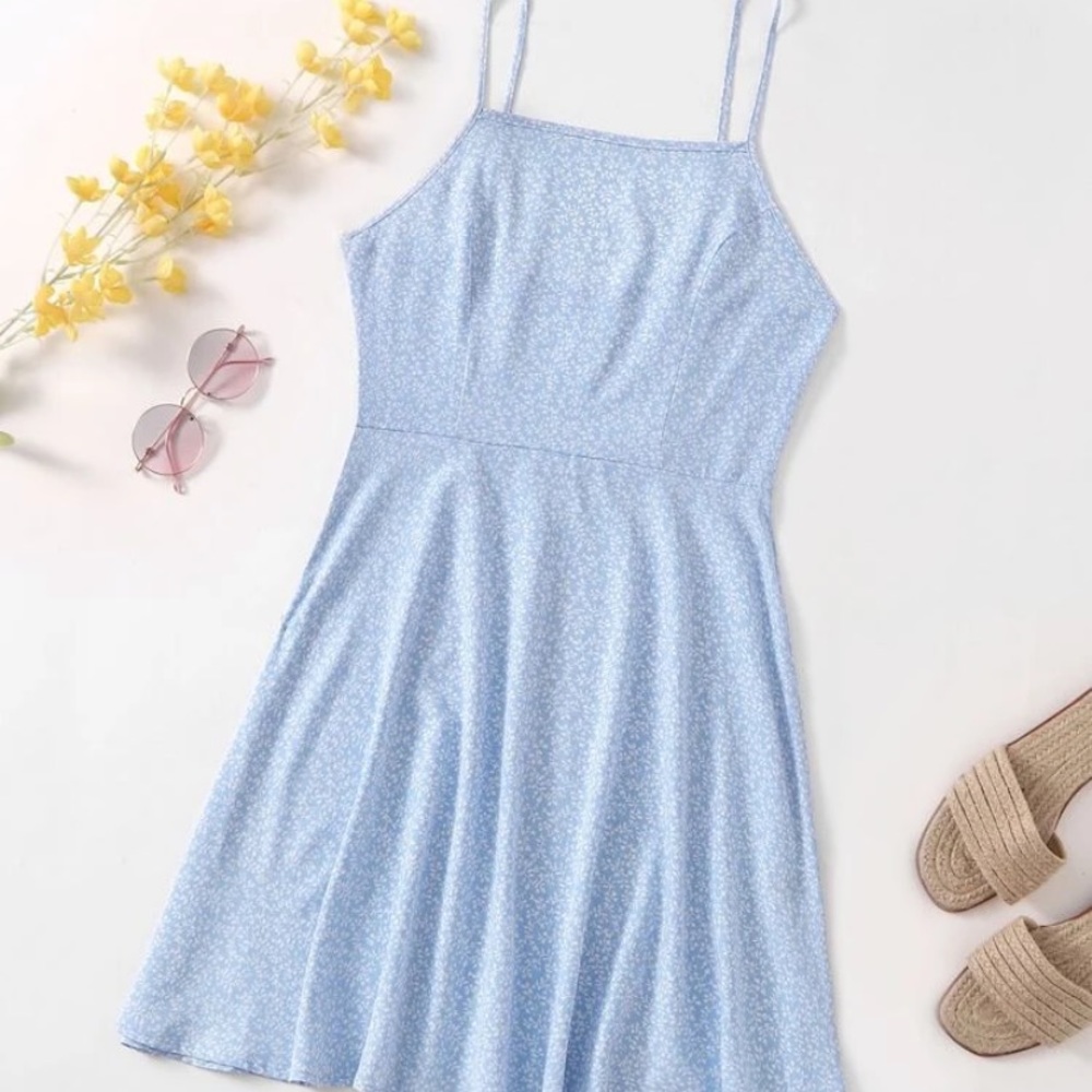 Flower cami dress